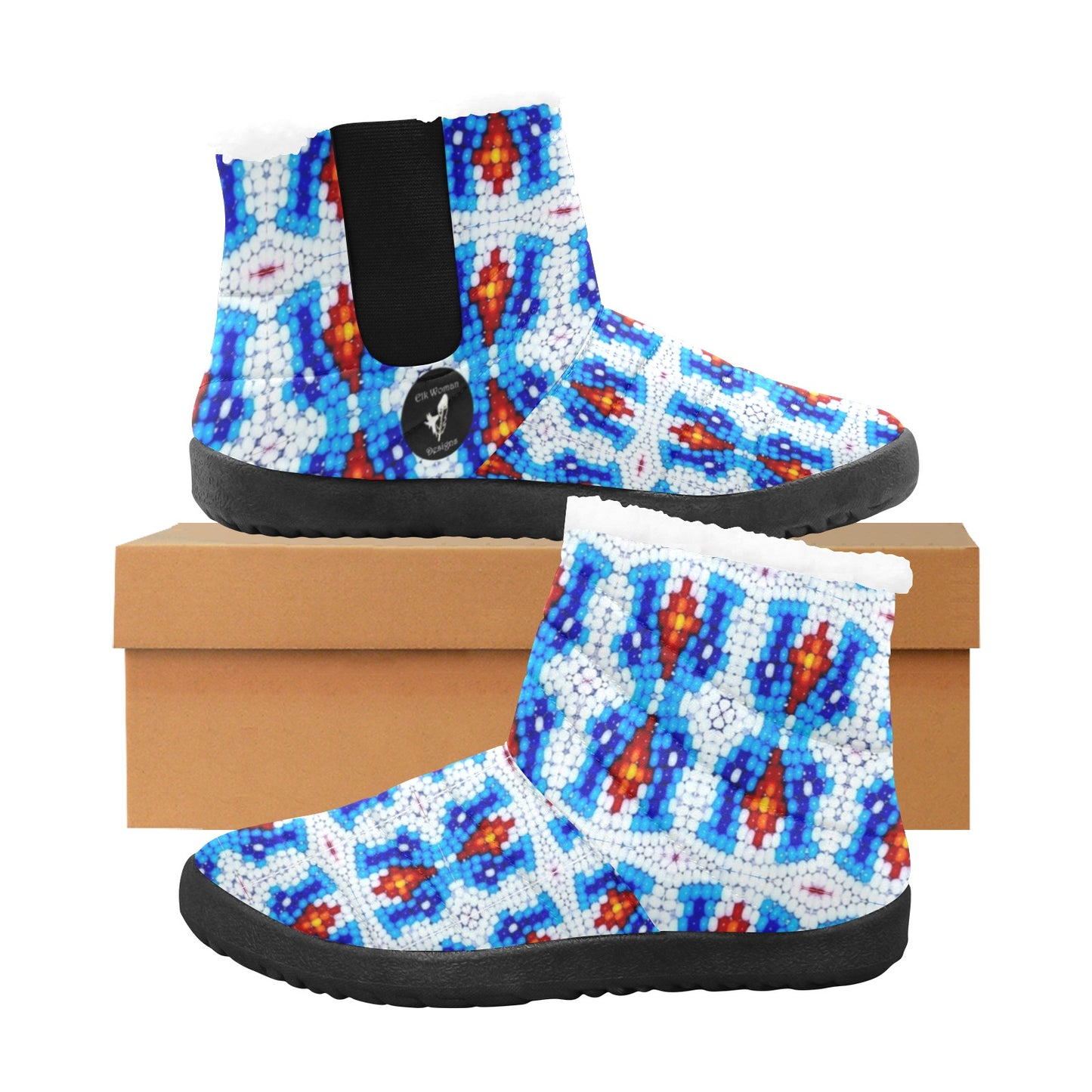 INDIGENOUS VITALITY Women's Cotton-Padded Shoes (Model 19291)